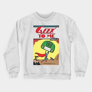 Geek To Me Radio Year 1 Poster Crewneck Sweatshirt